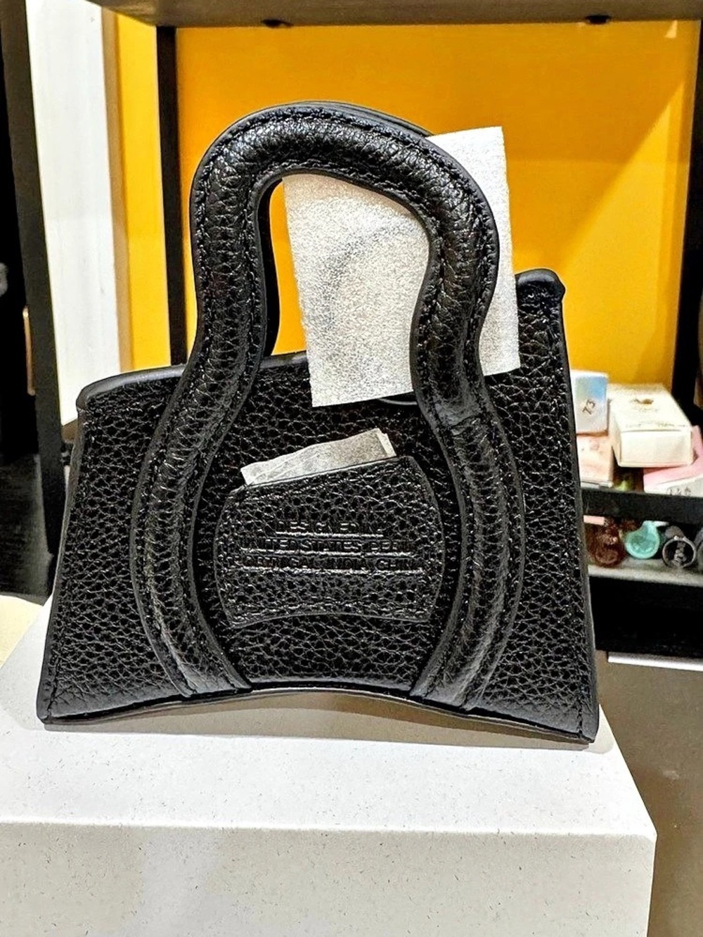 MSCHF GSCT Micro Handbag in black. Brand new with tags dust pouch and box.